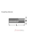 COUPING R32/R32 FF 150mm 