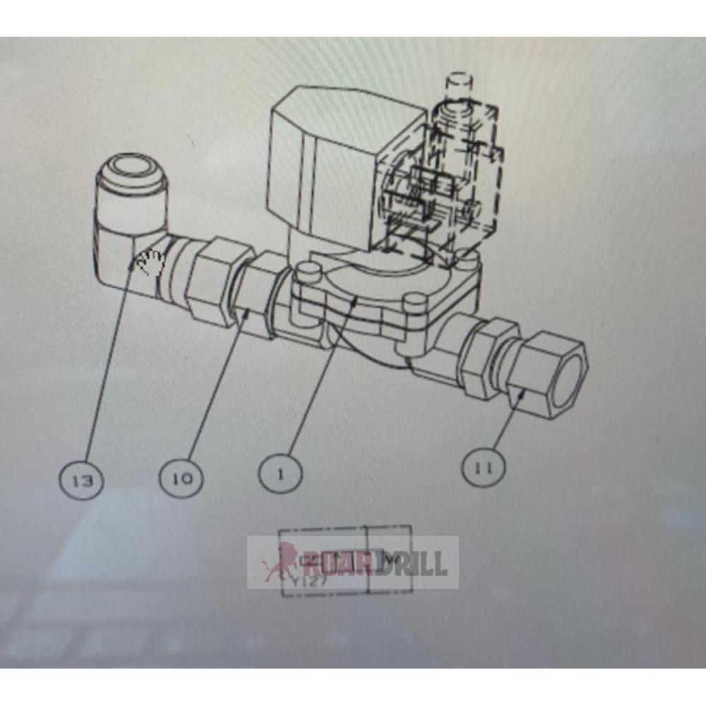 [55002745] AIRE VALVULE cha 660 n serie 95AT394 FIG 1