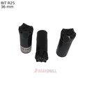 BIT R25 Ø036 mm Plana Normal Semibalístico E5×8 I2×7