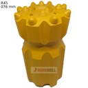 BIT T45 Ø076 mm Drop Center Retráctil Semibalístico E8×11 I5×11