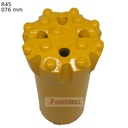 BIT T45 Ø076 mm Drop Center Normal Esférico E8×11 I5×11