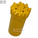 BIT T45 Ø082 mm Drop Center Normal Semibalístico E8×12 I5×12