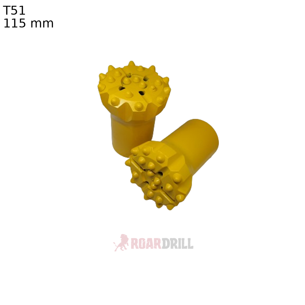 [1108-1433-115T51-713_814-45-51] BIT T51 Dm: 115mm Face: A Botton: (E8D14+I7D13)  Semi Balistc