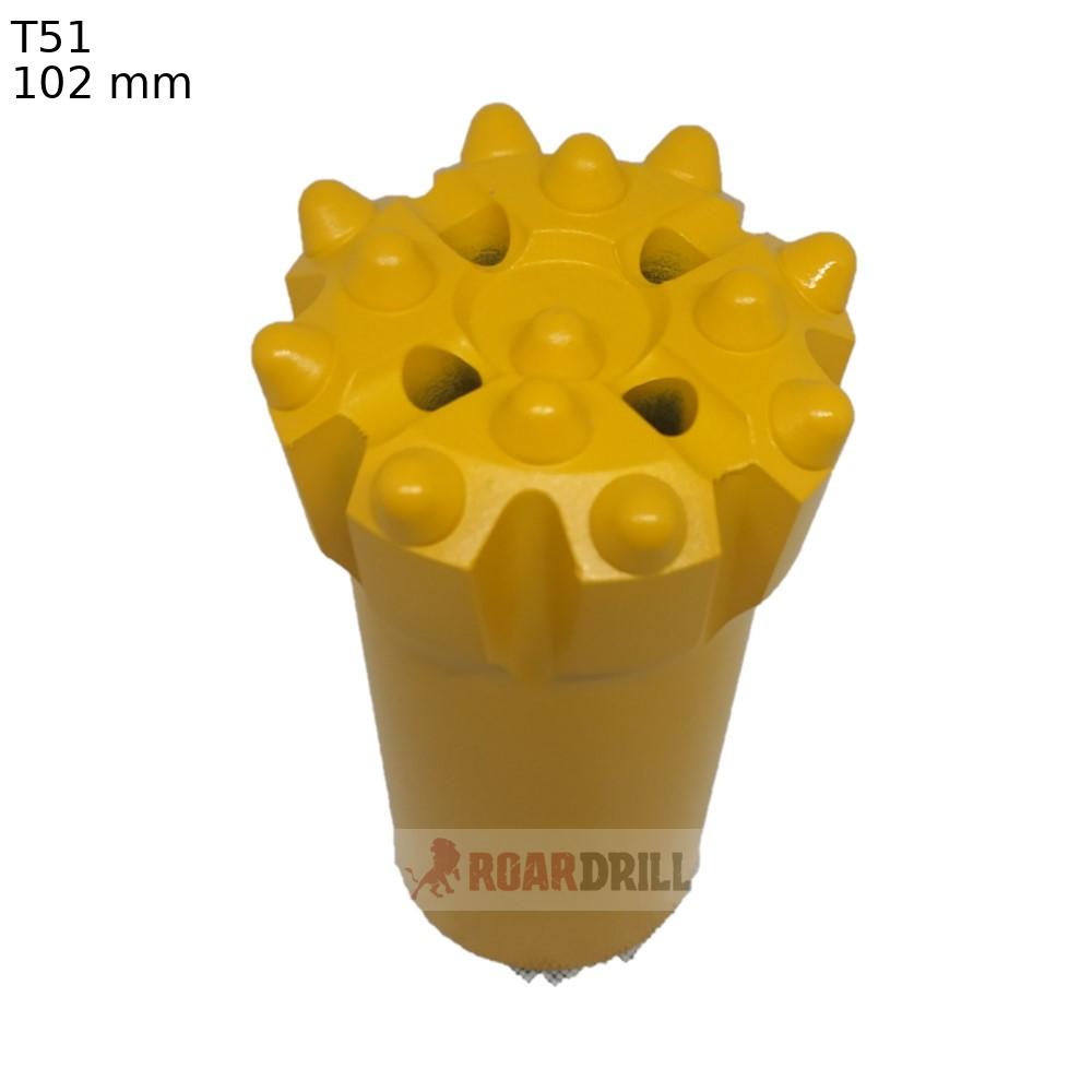 [1108-1433-102T51-512_812-45-51 (151102AZ0812S)] BIT T51 Ø102 mm Drop Center Normal Semibalístico E8×13 I5×13