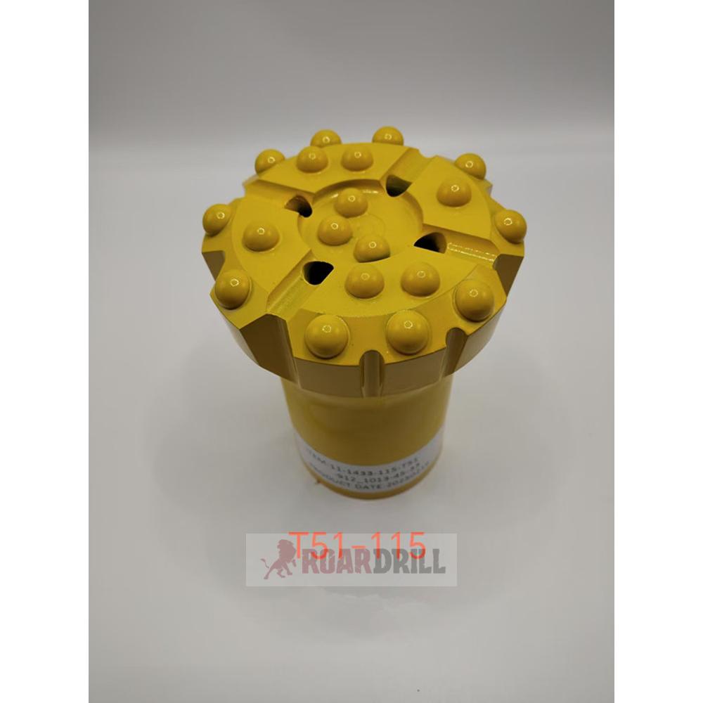 [11-1433-115T51-0912_1013-45-33] BIT T51 Dm:115 mm Drop Center 9x12 10x13 ESFERICO (DOME)