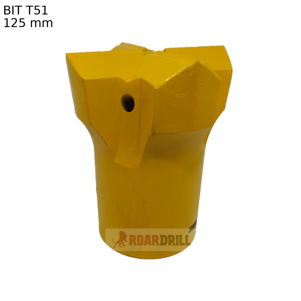 [11-1222-125T51-7_8-40-24151 151125HZ] BIT T51 Dm:127 mm Face: H = Cross