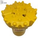 BIT T51 Ø140 mm Drop Center Normal Semibalístico E10×14 I09×13