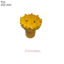 BIT T51 Ø152 mm Plana Normal Semibalístico E9×14 I12×16