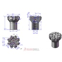 BIT T51 Ø160 mm Drop Center Normal Semibalístico 1014+814