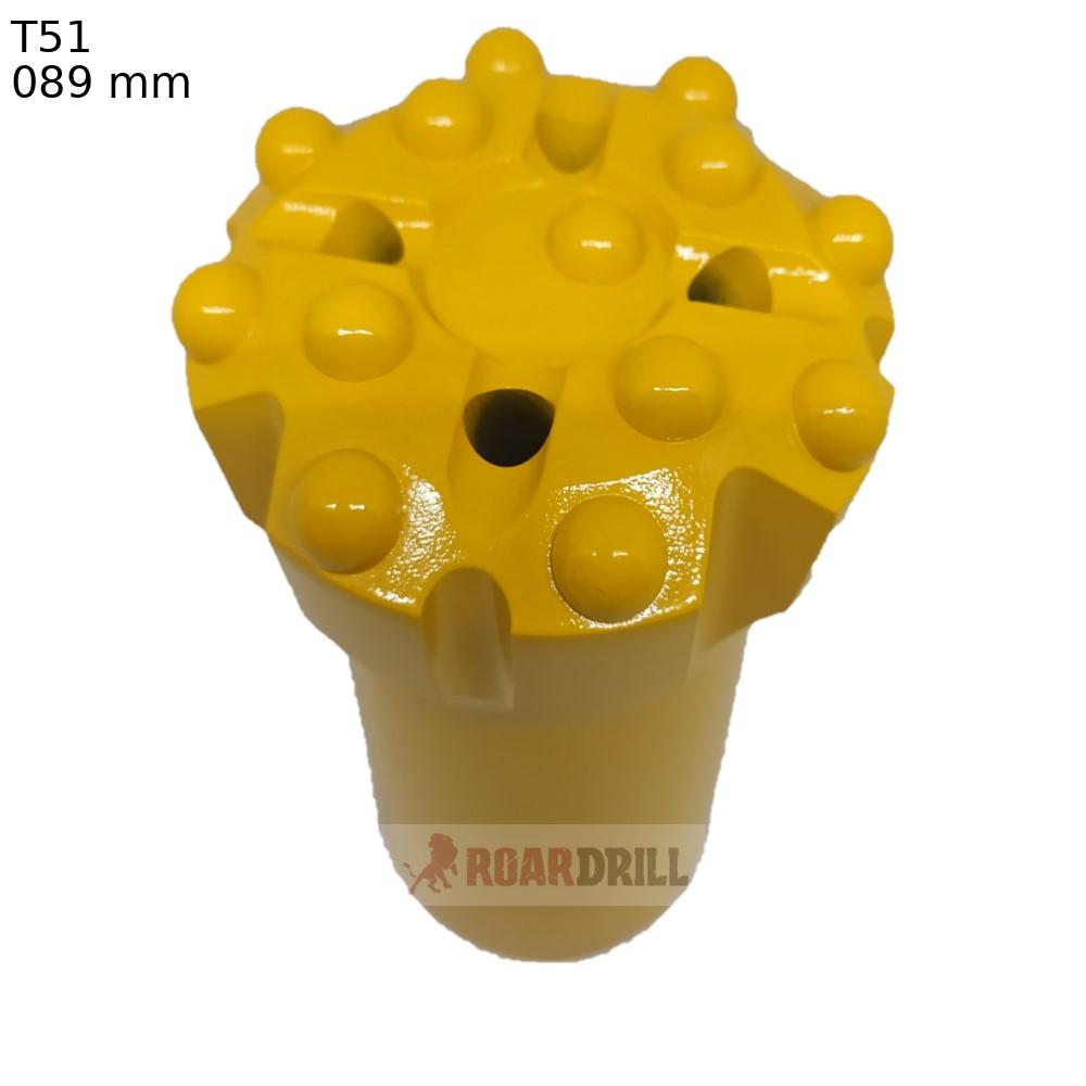 [11-1433-89T51-512_812-45-31 151089AZ0812D] BIT T51 Dm:89mm Face:A Botton: (E8D12+I5D12) DOME