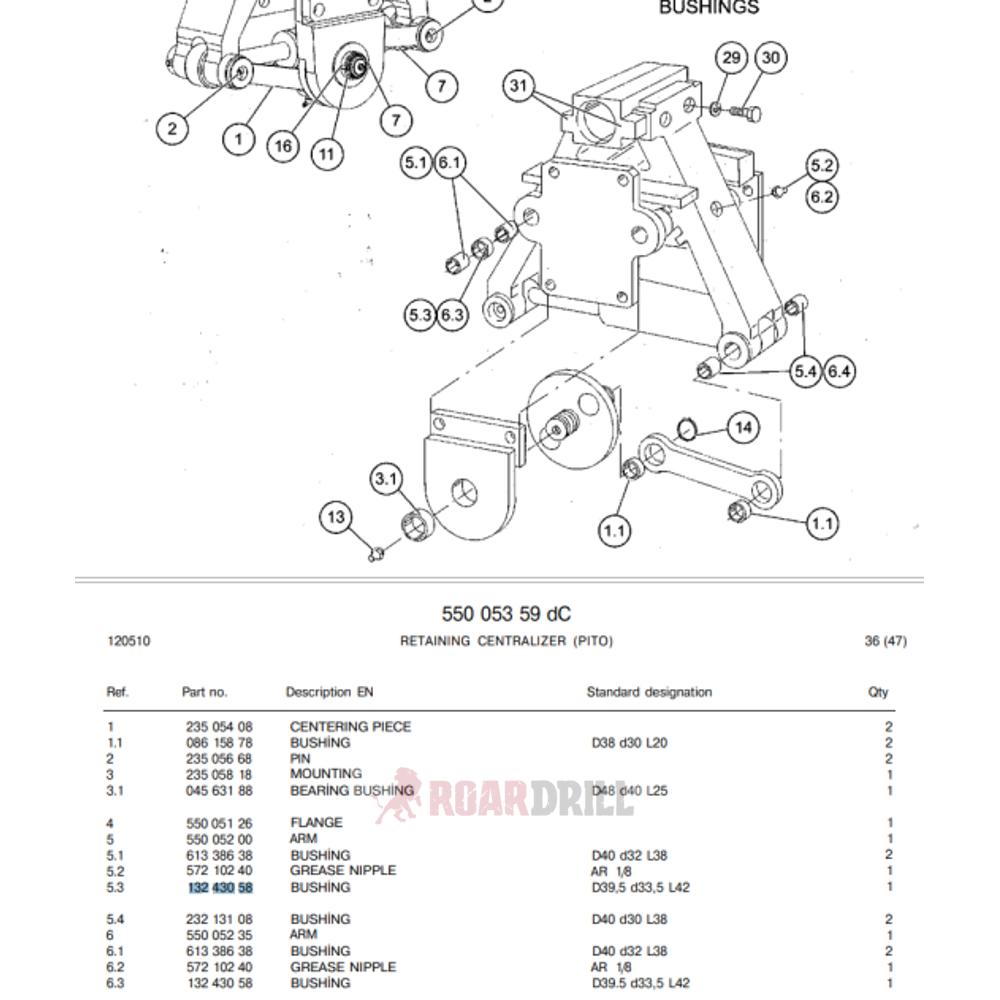 [14-13243058] BUSHING