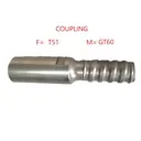 [12-3CP60/51MF (3CP60/51MF)] COUPING GT60/T51 MF  M= GT60  F= T51
