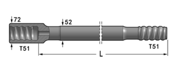 ROD (BARRA) GT51/MF 3660  (COMPROBAR)