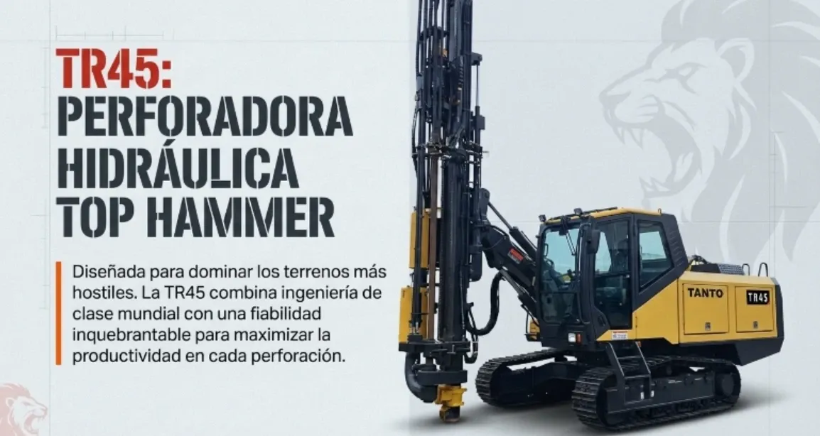 PERFORADORA T45 (YAMAMOTO) YH135 MOTOR CARTERPILLA