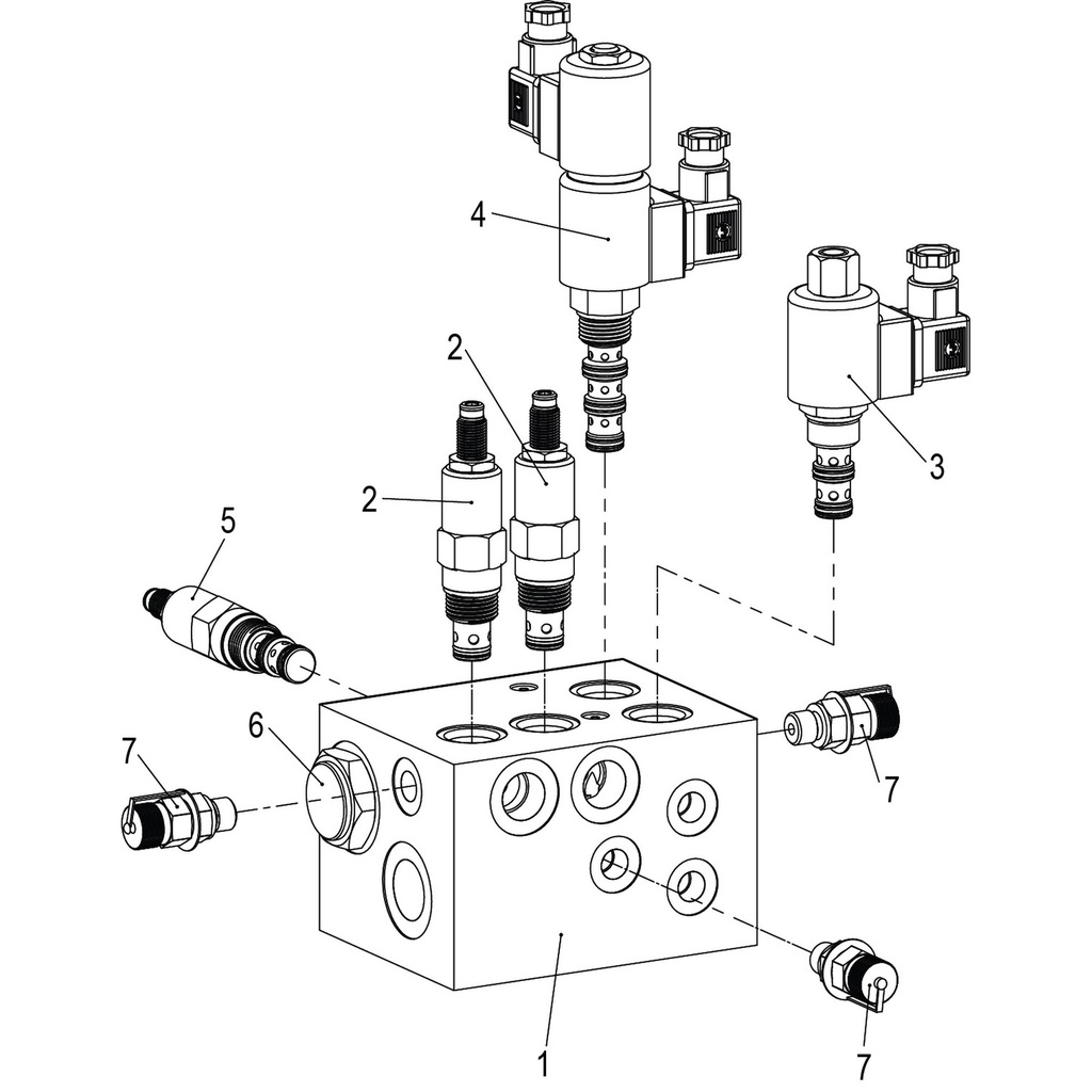 ROARDRILL TR45 — pressure reducing valve — 7324200001
