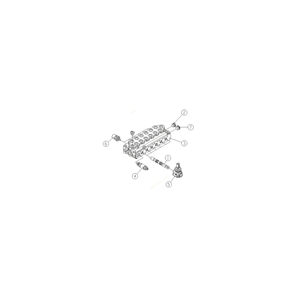 [5101-7005400001-5] 5101-7005400001-5 - Tapa de extremo (Front end cover component) (Fig. 5)