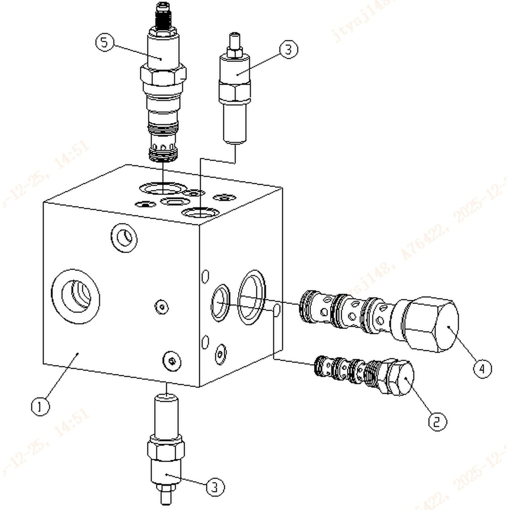 [5103-7347700002] 5103-7347700002 - Válvula de aliviooverflow (Valve) (Fig. 5)
