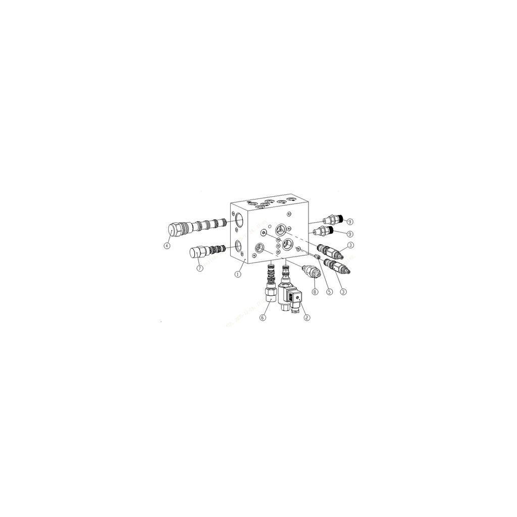 [5103-7340200001] ROARDRILL TR45 — solenoid valve — 7340200001