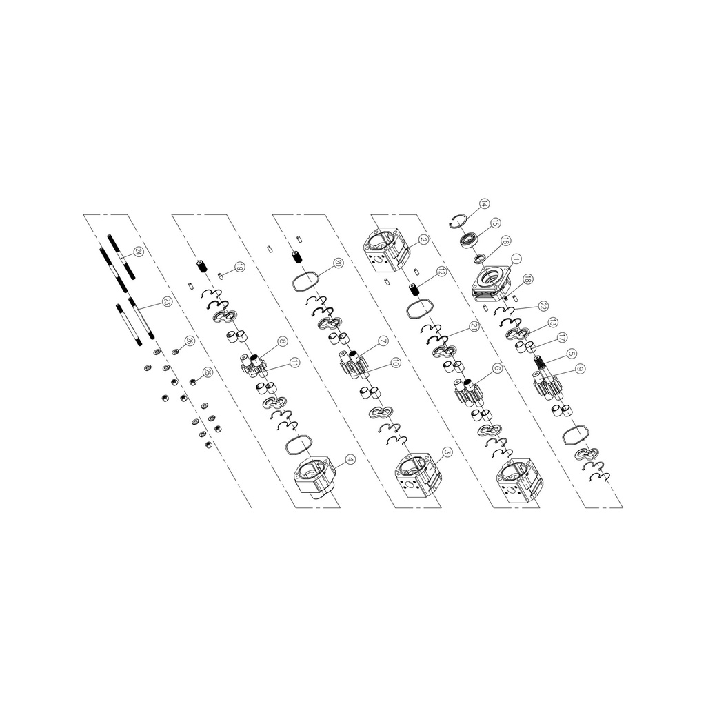[5105-W62-26-10] 5105-W62-26-10 - Retén radialskeleton (Oil seal) (Fig. 10)