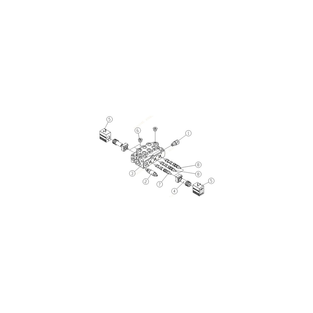 [5101-7103400001-8] 5101-7103400001-8 - Corredera (Válvula) (Fig. 8)