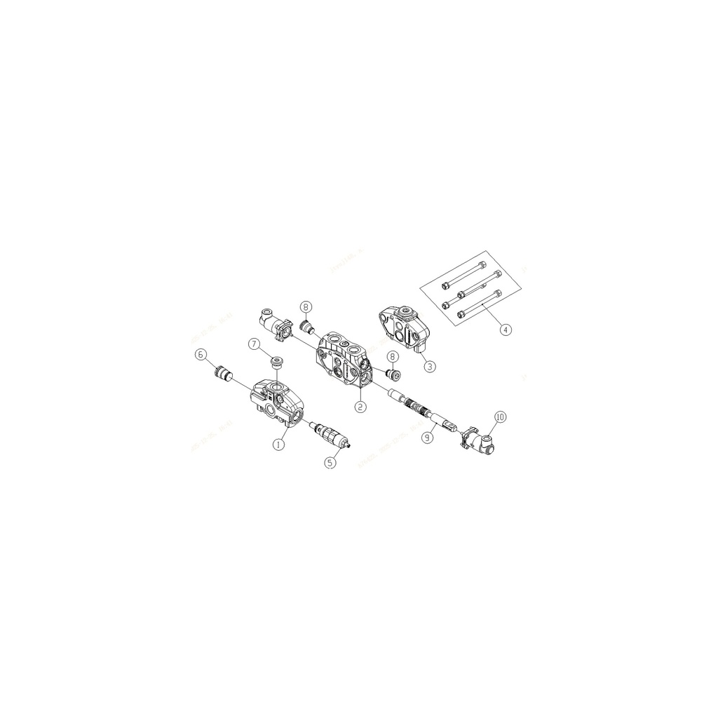 5101-7131700004-10 - Elemento de mando de la corredera (Valve core control element) (Fig. 10)