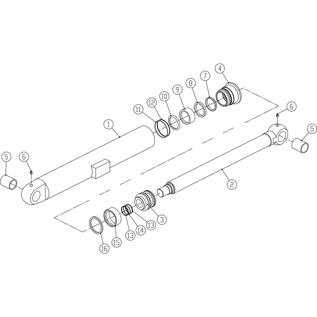 5102-7112200001-1 - Camisa de cilindro (Cylinder) (Fig. 1)