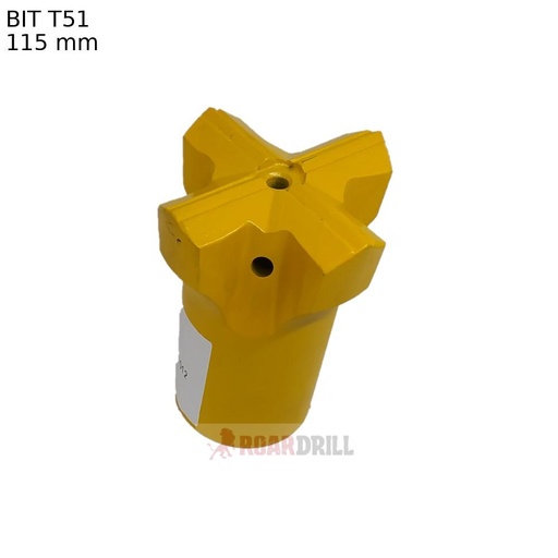 [11-1222-115T51-7_8-40-24151 151115HZ] BIT T51 Dm:115mm Face: H = Cross