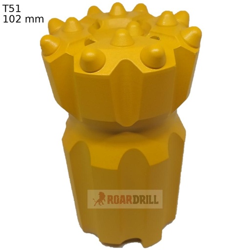 [11-1533-102T51-512_812-45-51 151102AX0812S] BIT T51 Dm:102mm Face:A Botton: (E8D13+I5D13) S RC