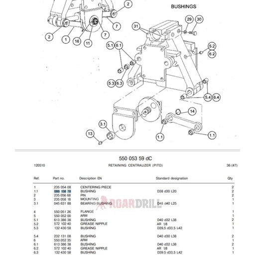 [14-08615878] BUSHING